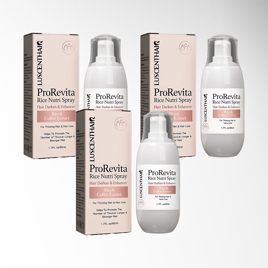 LuscentHair ProRevita Rice Nutri Hair Spray | Most Women Notice Thicker, Fuller Hair in Just a Few Weeks!